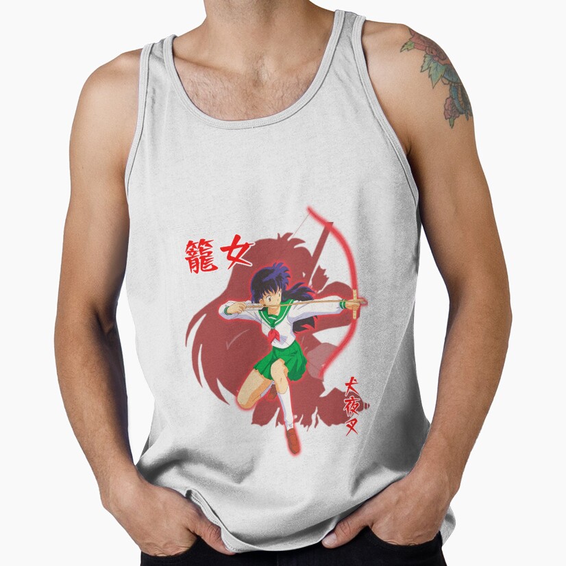 Inuyasha Anime Power Warrior Tank Top - Image 2