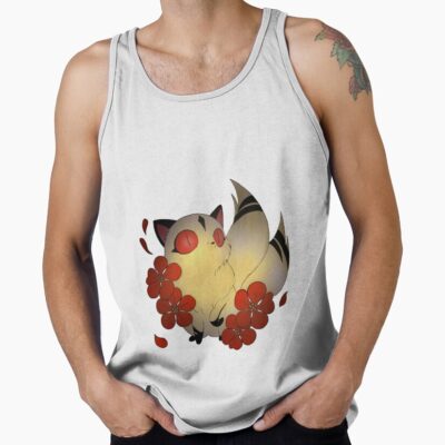 Scribble Kirara Cute Cat Tank Top