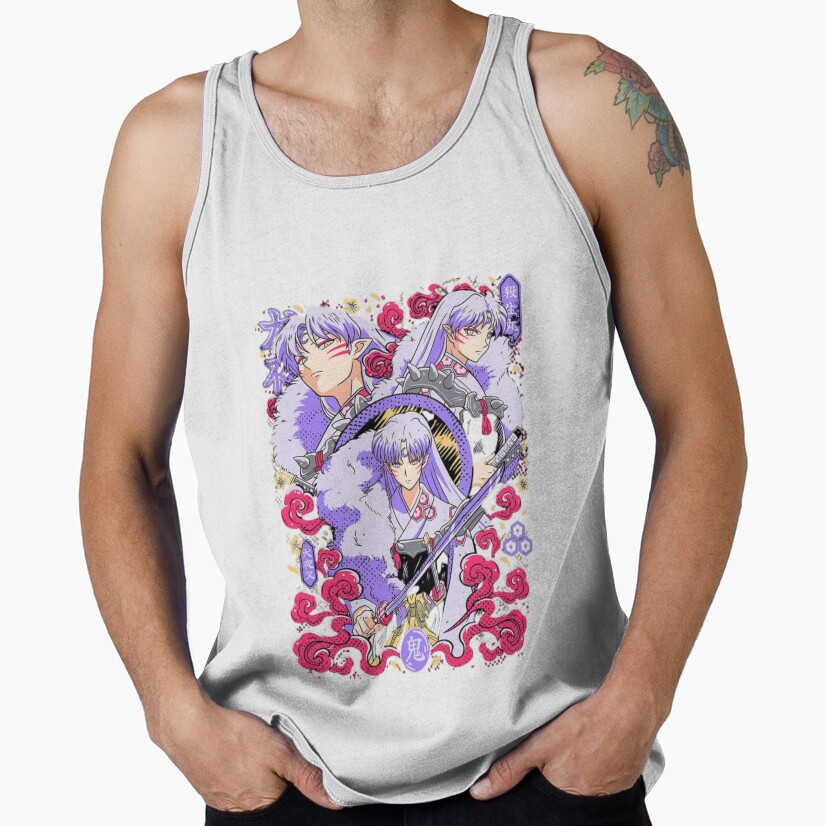 Sacred Jewel Inuyasha Warrior Tank Top - Image 2