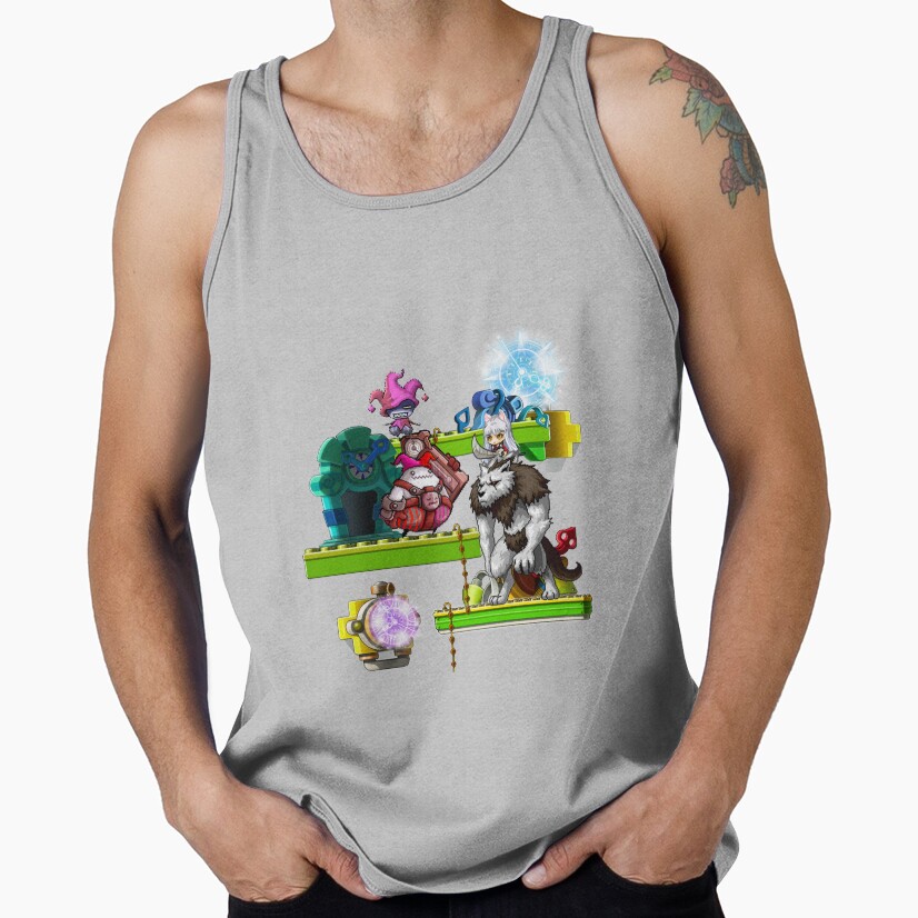 Inuyasha Maplestory Retro Adventure Tank Top