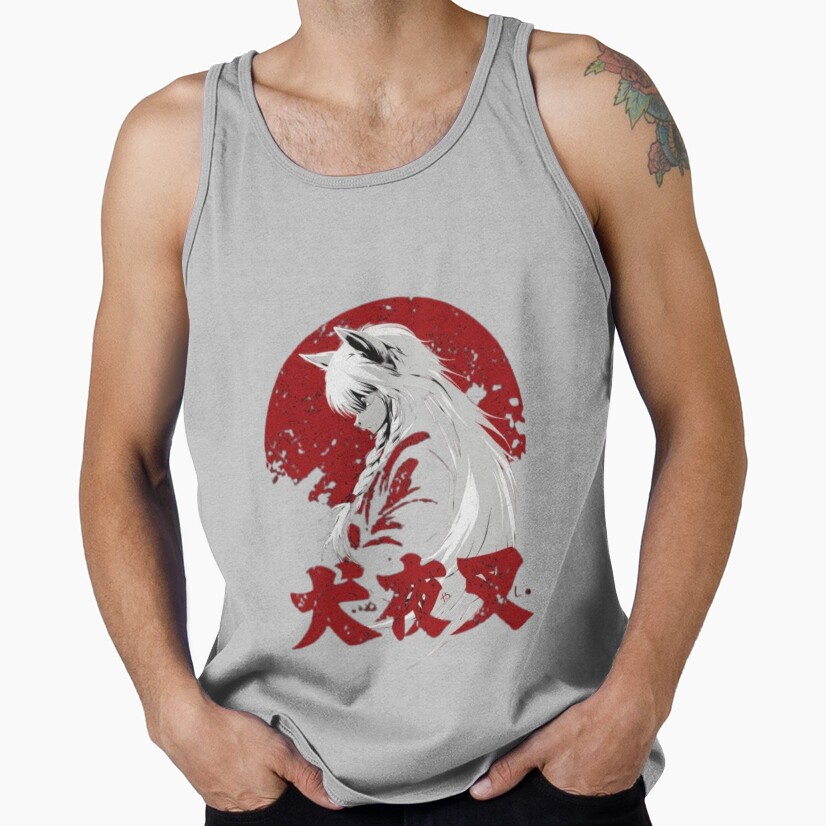 Inuyasha Feudal Era Swordsman Tank Top - Image 3