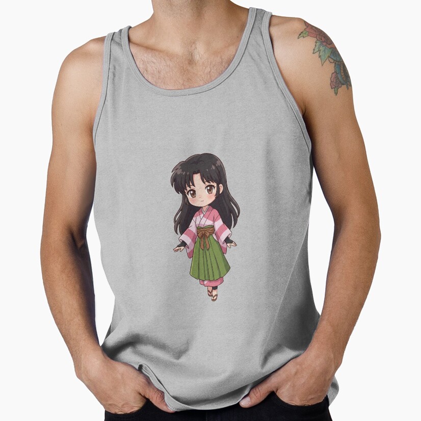 Inuyasha Chibi Sango Demon Slayer Tank Top - Image 3