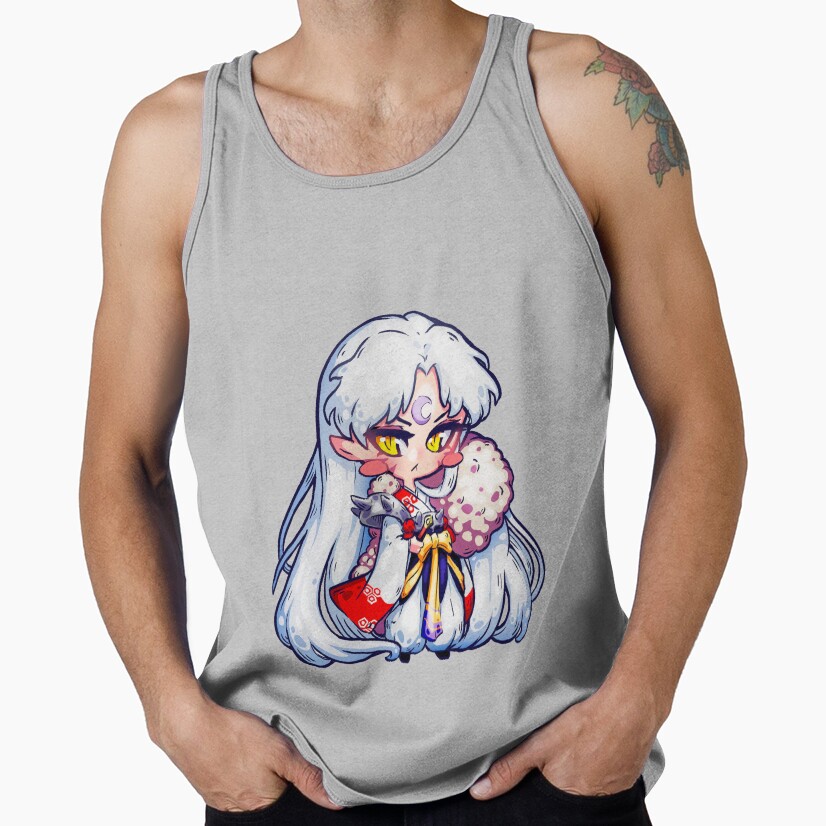 Chibi Sesshomaru Demon Lord Tank Top - Image 3