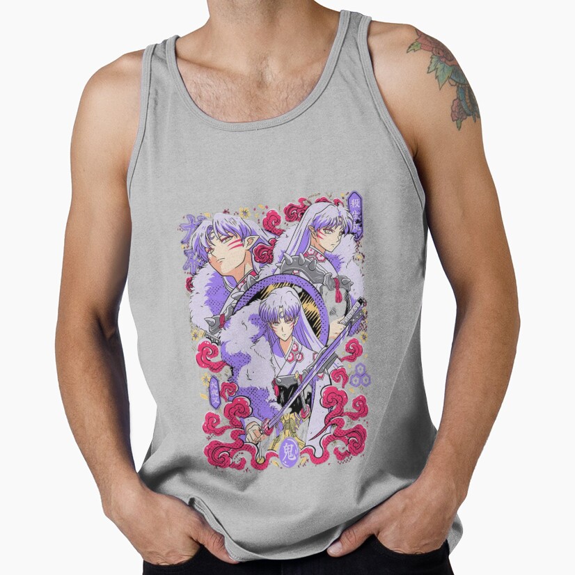 Sacred Jewel Inuyasha Warrior Tank Top - Image 3