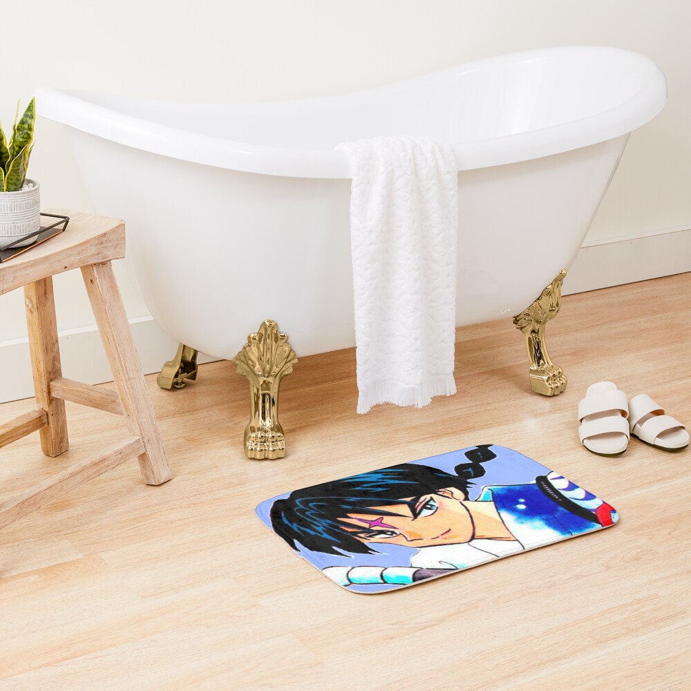 Bankotsu In Inuyasha Anime Bath Mat - Image 2