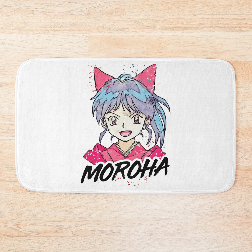 Moroha Watercolor Bath Mat