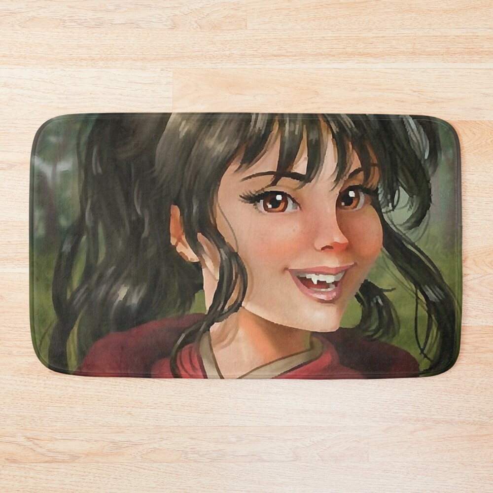 Moroha Poster Bath Mat