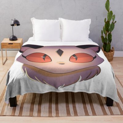 Doodle Kirara Cute Companion Throw Blanket
