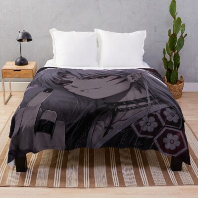 Inubait Goth Daddy Sesshomaru Throw Blanket
