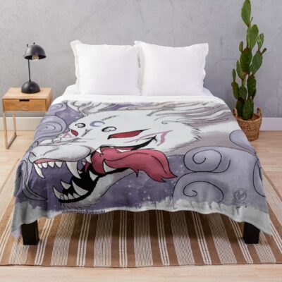 Sesshomaru Western Lands Lord Throw Blanket