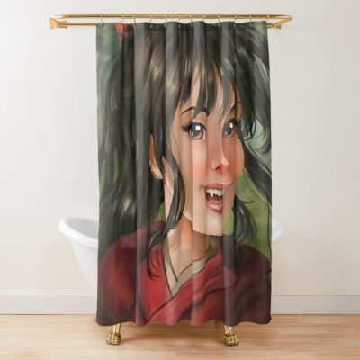 Moroha Poster Shower Curtain
