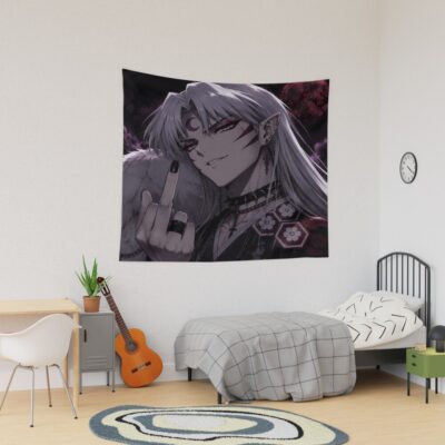 Inubait Goth Daddy Sesshomaru Tapestry