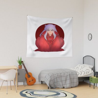 Doodle Hanyou Inuyasha Sketch Tapestry