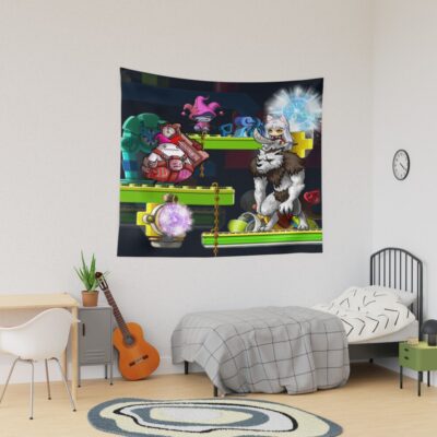 Inuyasha Maplestory Pixel Adventure Tapestry