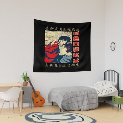 Kagome And Inuyasha Romance Tapestry