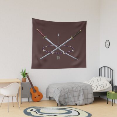 Inuyasha Family Crest Design Tapestry