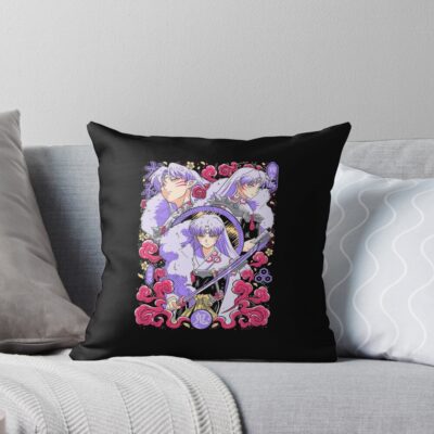 Sacred Jewel Shikon Warrior Throw Pillow