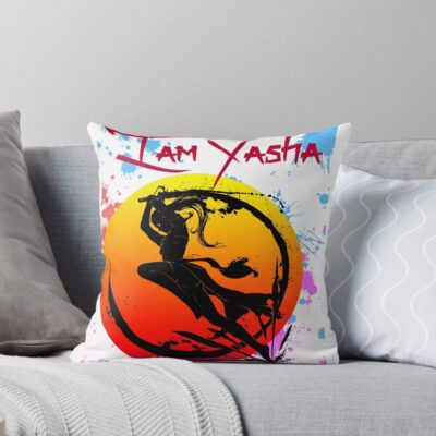Inuyasha Classic Hanyou Portrait Throw Pillow