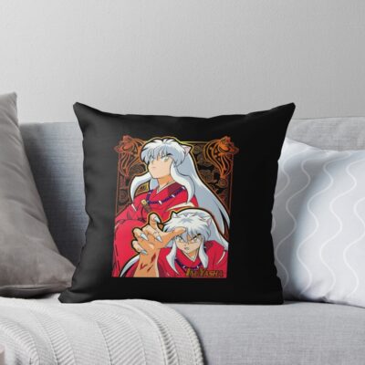 Inuyasha Half Demon Hero Throw Pillow