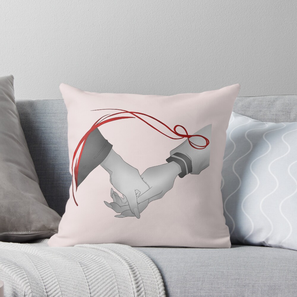Inuyasha Kagome Love Story Throw Pillow