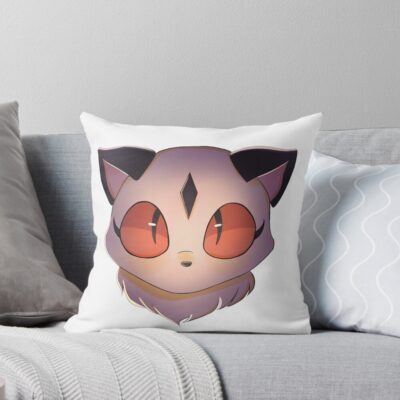 Doodle Kirara Cute Companion Throw Pillow