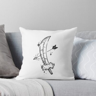 Inuyasha Tessaiga Cursed Sword Throw Pillow