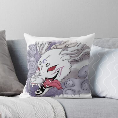 Sesshomaru Western Lands Lord Throw Pillow