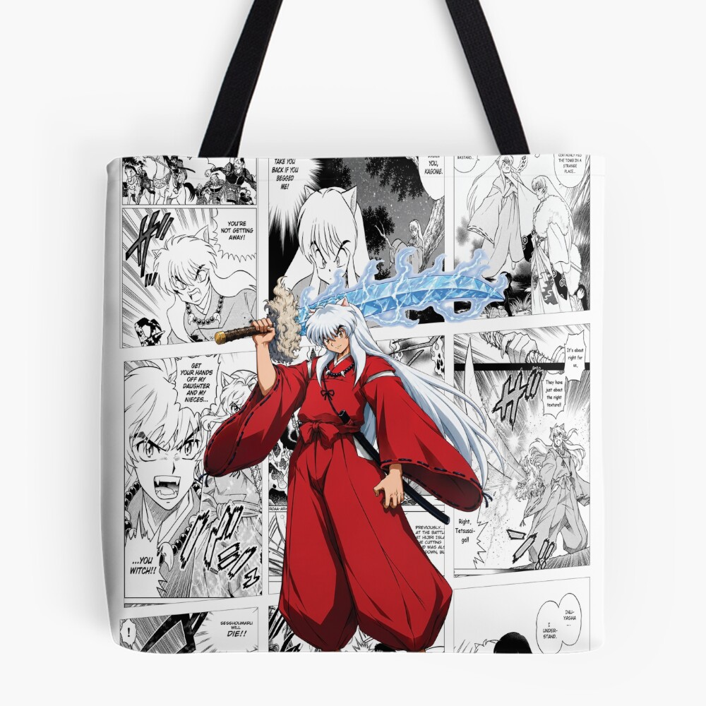 Inuyasha Manga Panel Artwork Tote Bag