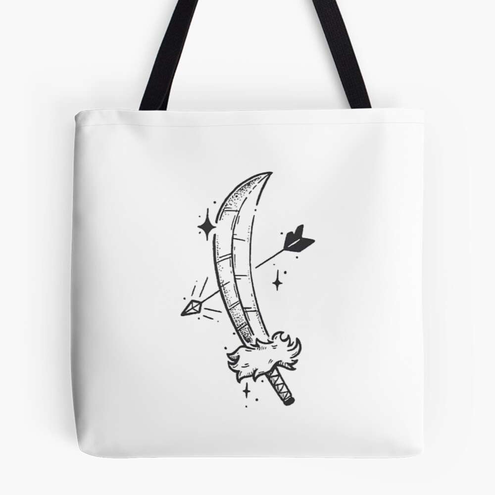 Inuyasha Tessaiga Cursed Sword Tote Bag
