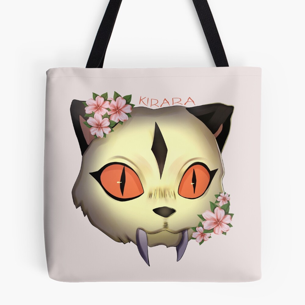 Scribble Kirara Flying Cat Tote Bag
