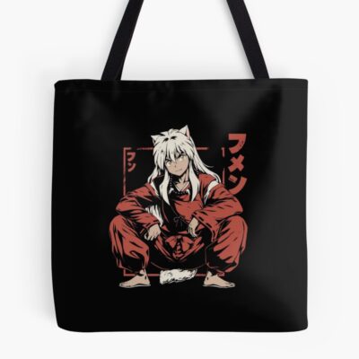 Dog Ear Inuyasha Fighter Tote Bag
