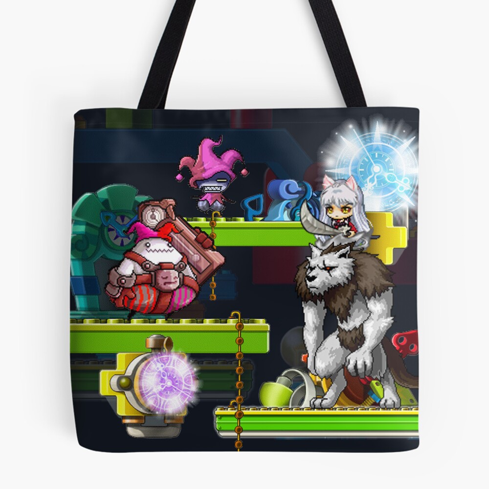 Inuyasha Maplestory Pixel Adventure Tote Bag